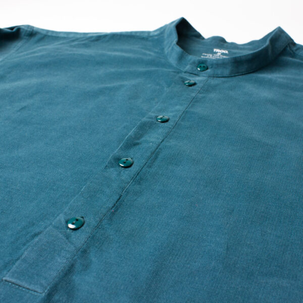 Сорочка мікро вельвет кольору Ціна зелено блакитна